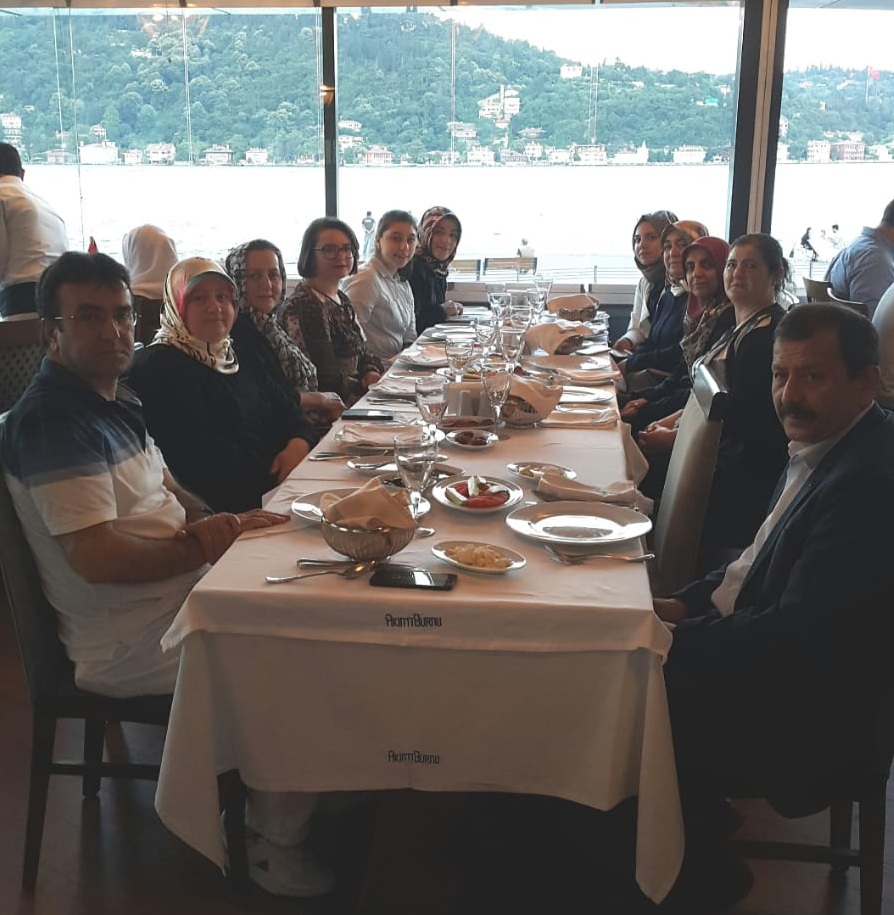 YURT YÖNETİMİ VE ÇALIŞANLARIMIZLA İFTAR YEMEĞİNDE BULUŞTUK
